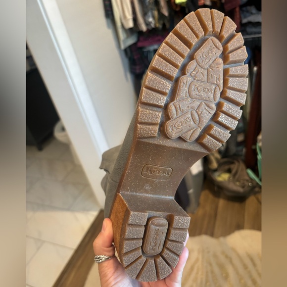 KORKS ELSIE BOOTIE IN LT GREY NUBUCK - Picture 4 of 5